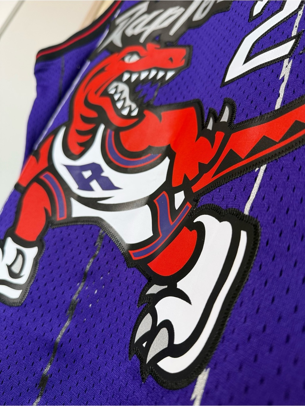 NWOT Toronto Raptors Retro CAMBY #21 Basketball Jersey - Picture 2 of 10